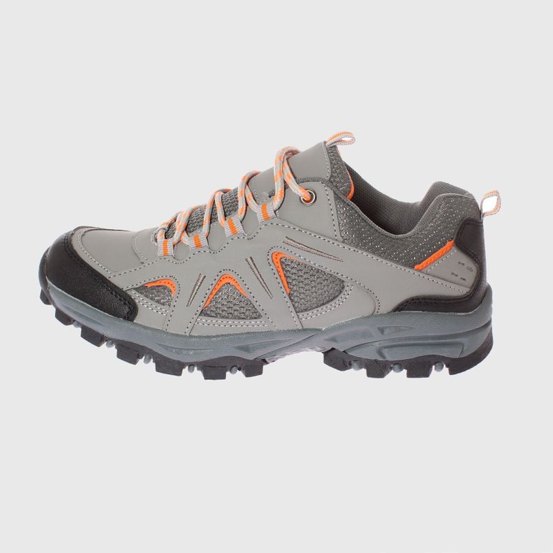 Zapatilla Outdoor Gris/naranjo Vía Franca Mujer-1