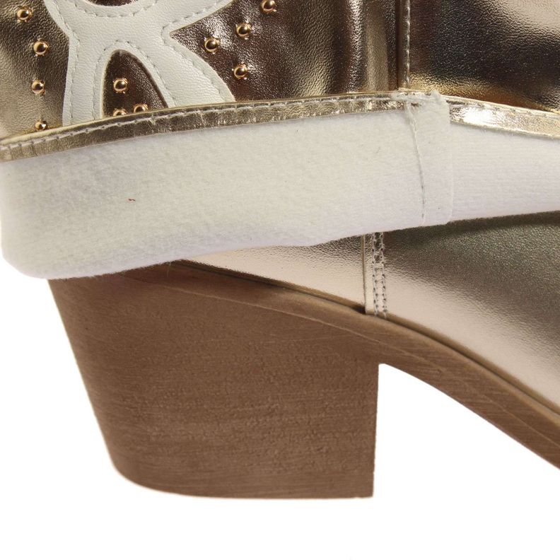 Bota Vaquera Dorado Vía Franca Mujer Art: 5Q26DORADO-5