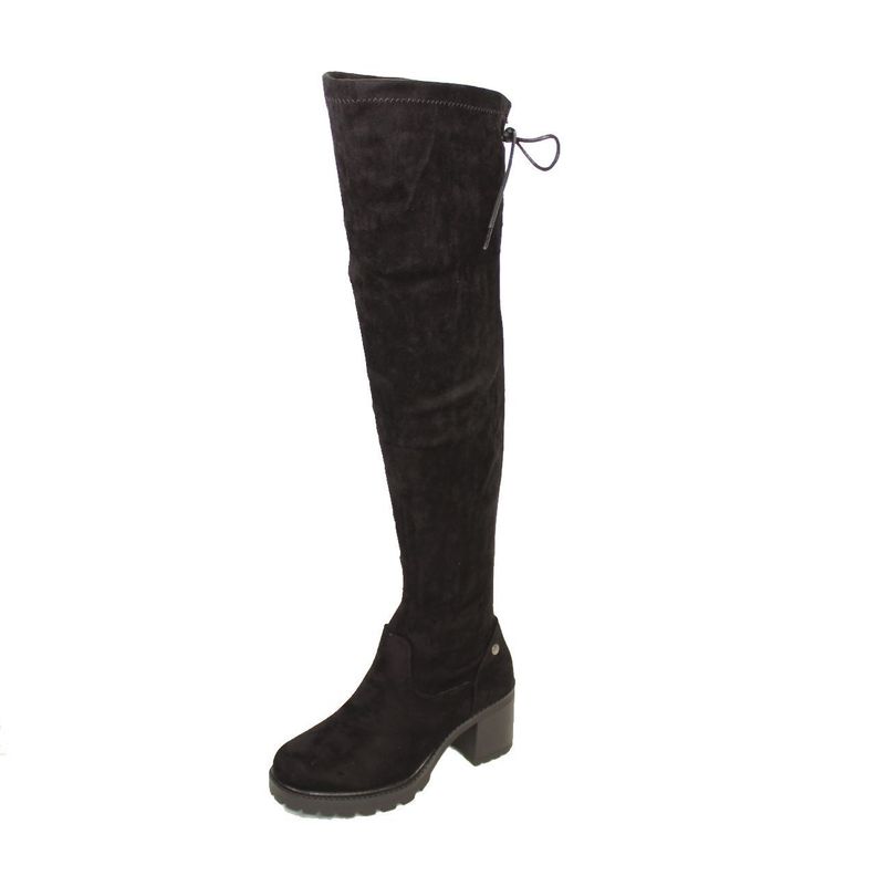 Bota Bucanera Negro Vía Franca Mujer-0