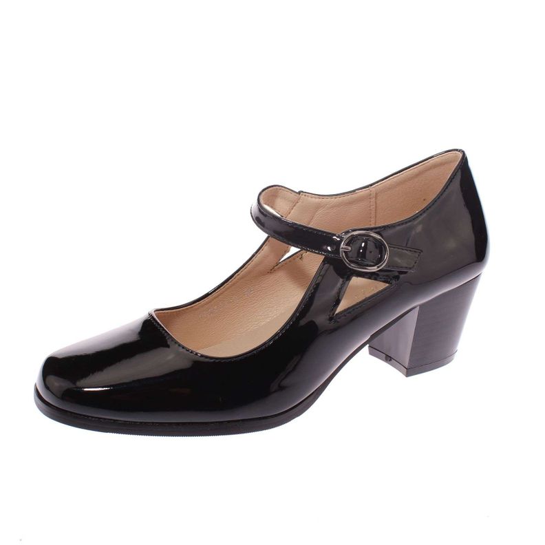 Zapato Taco Negro Vía Franca Mujer Art: 5PG24232BLACK-0