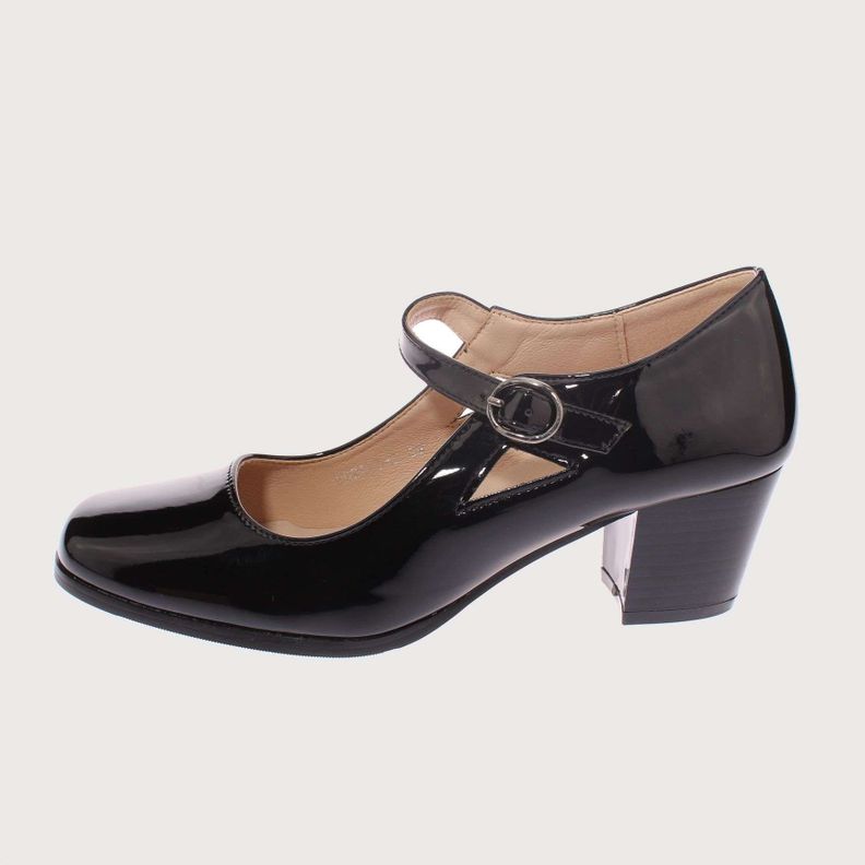 Zapato Taco Negro Vía Franca Mujer Art: 5PG24232BLACK-1