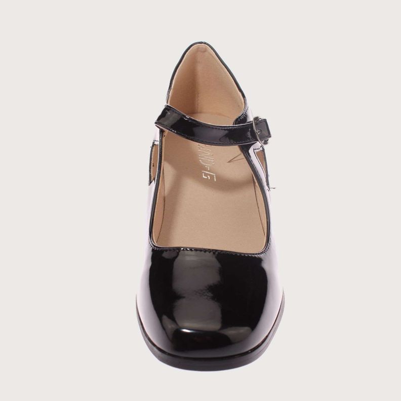 Zapato Taco Negro Vía Franca Mujer Art: 5PG24232BLACK-2