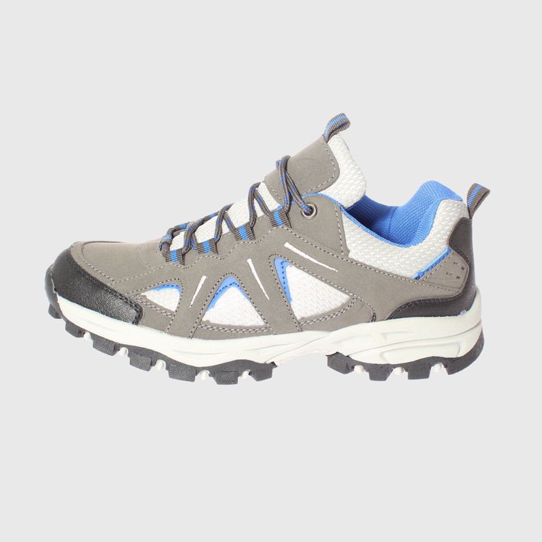 Zapatilla Outdoor Gris/Azul Vía Franca Mujer-1