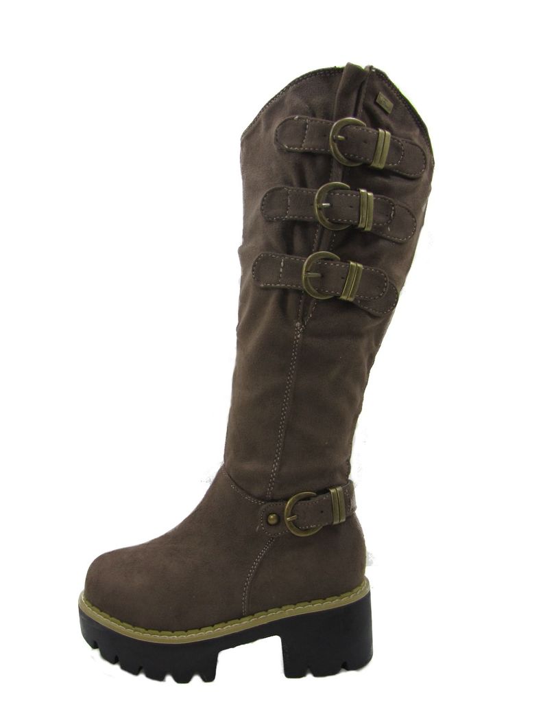 Bota Gris Vía Franca Niña Art: 3NI806TAUPE-0