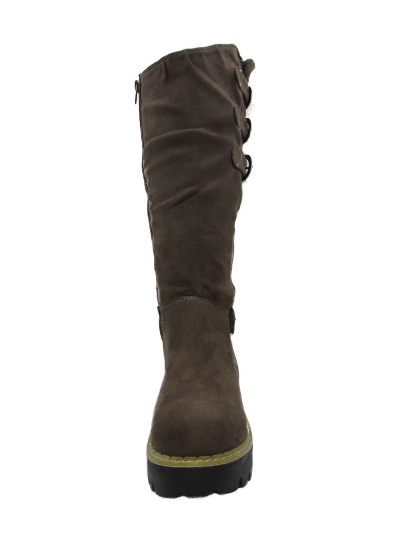 Bota Gris Vía Franca Niña Art: 3NI806TAUPE-1