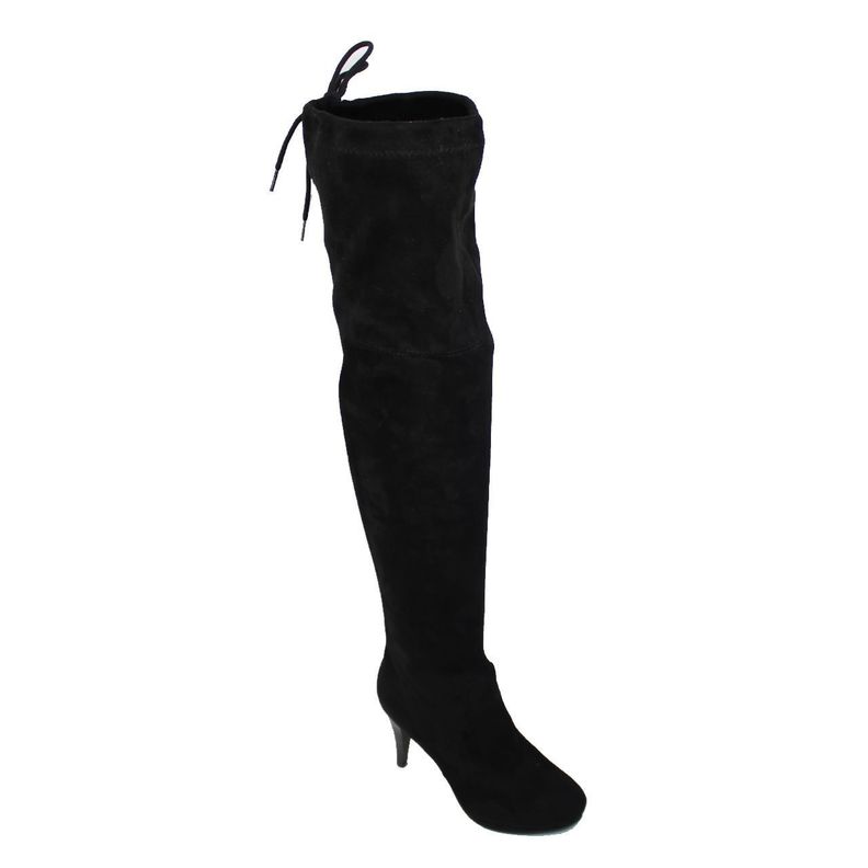 Bota Bucanera Negro Vía Franca Mujer-0