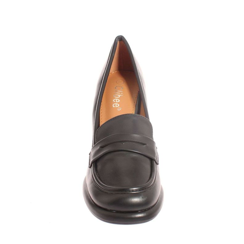 Mocasín Tacón Negro Vía Franca Mujer Art: 5W115BLACK-2