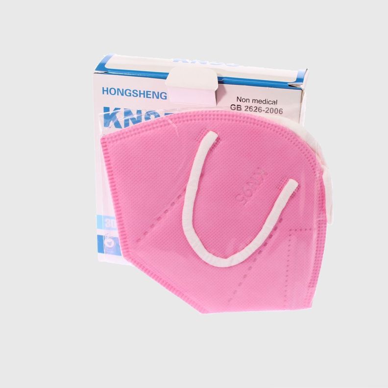 Pack 20 Mascarillas KN95 Rosado Vía Franca Unisex-2