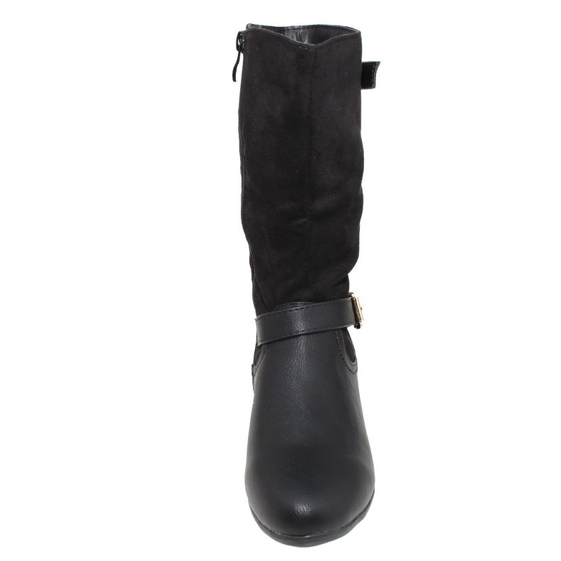 Bota Niña Negro Vía Franca Niña-3