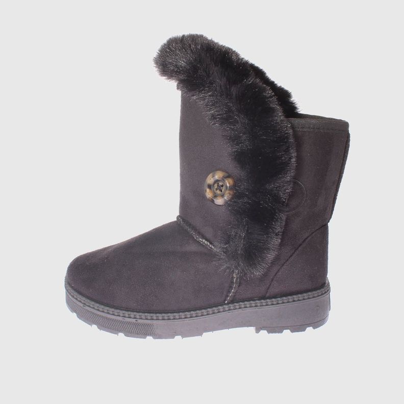 Bota Piel Negro Vía Franca Niño-1
