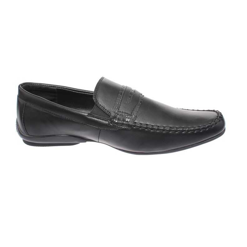 Mocasín Casual Negro Vía Franca Hombre-1