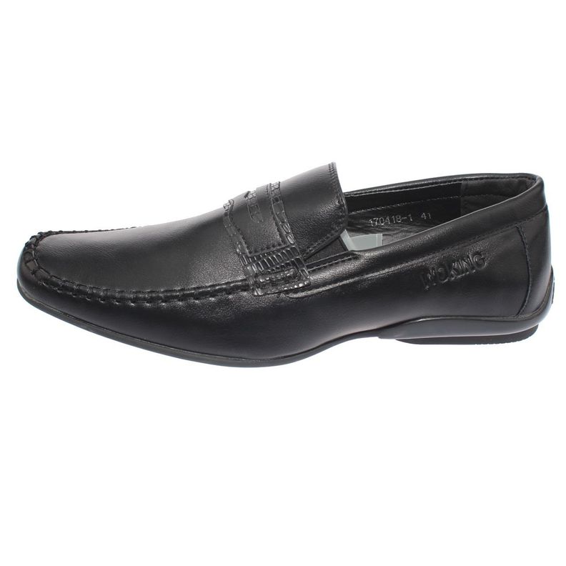 Mocasín Casual Negro Vía Franca Hombre-2