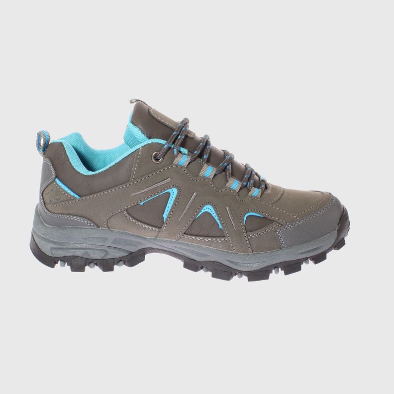 Zapatilla Outdoor Gris/Azul Vía Franca Mujer-2