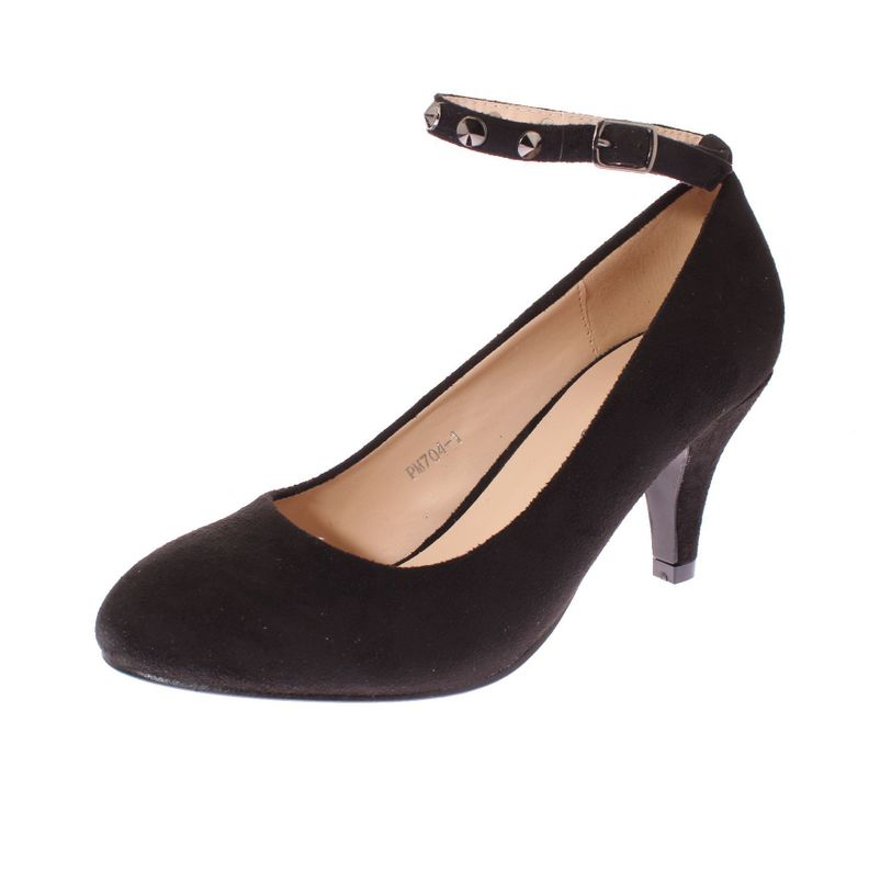Zapato Negro Vía Franca Mujer-0