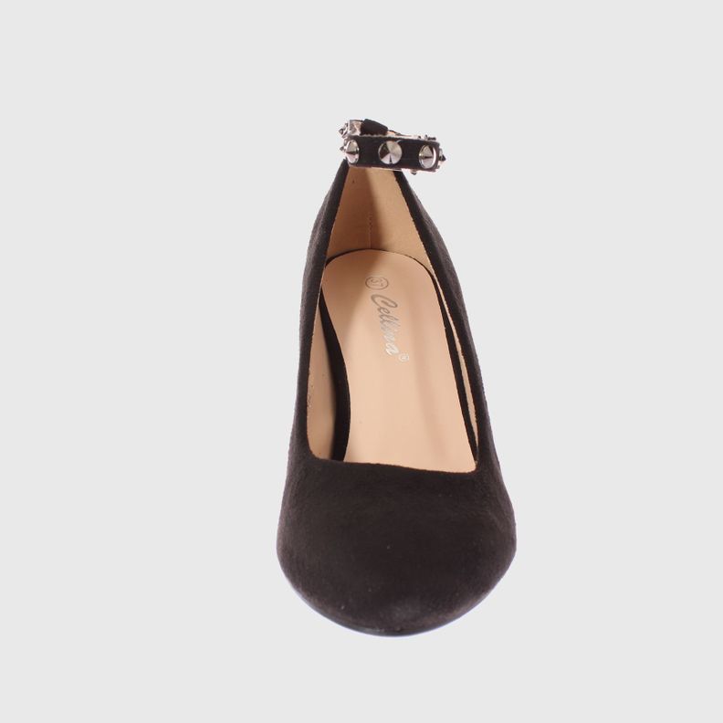 Zapato Negro Vía Franca Mujer-2