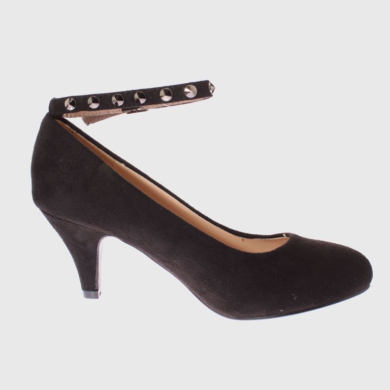 Zapato Negro Vía Franca Mujer-3