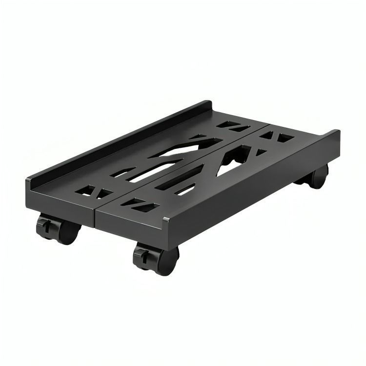 Base/soporte De Cpu Expandible Retráctil Con Ruedas Y Freno-0