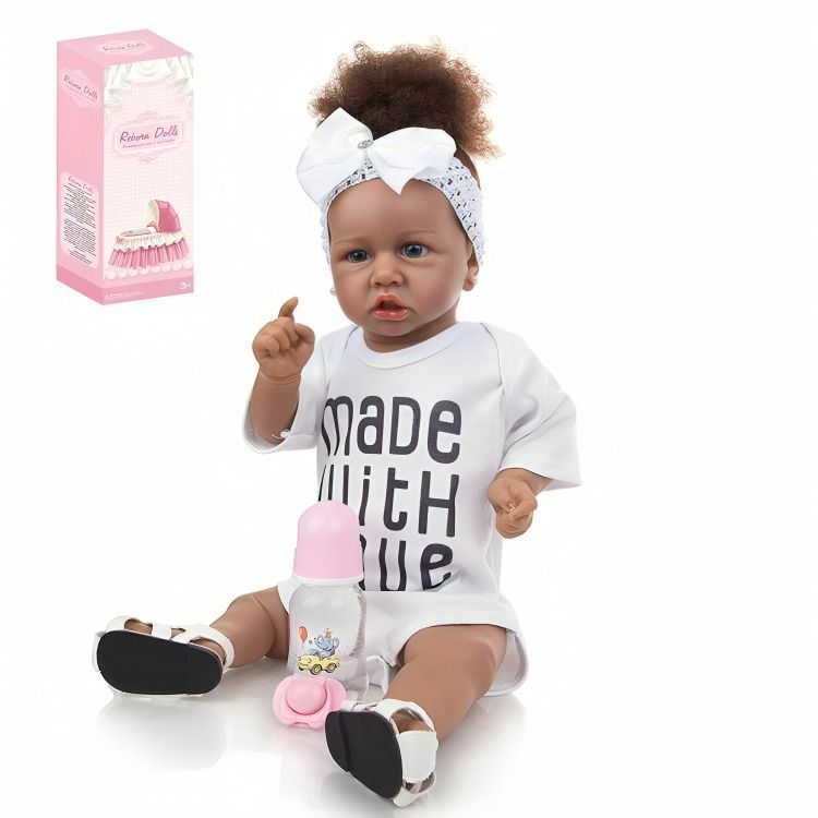Muñeca reborn morena 58cm-1