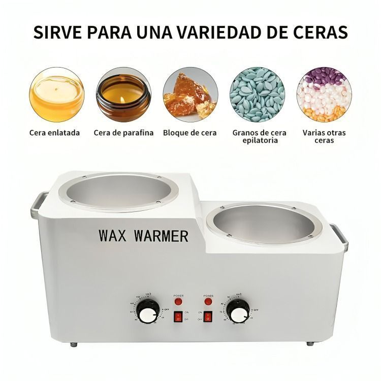 Olla De Cera Depilatoria Con Colador Y Filtro 6 Kilos-2