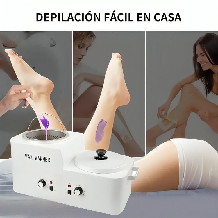 Olla De Cera Depilatoria Con Colador Y Filtro 6 Kilos-3