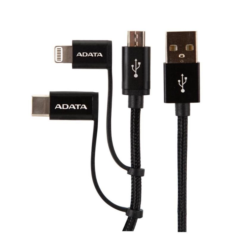 CABLE ADATA MICRO USB 3 EN 1 -0