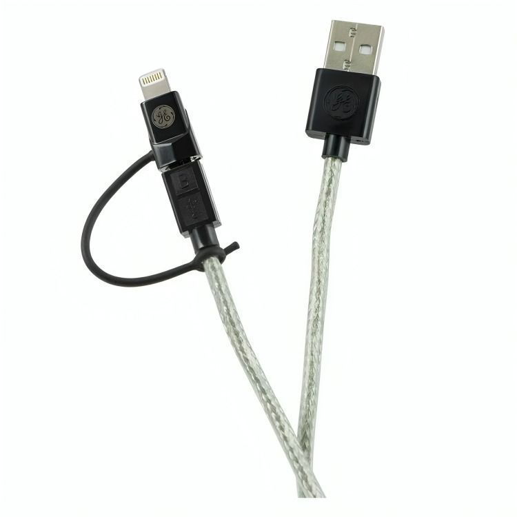 CABLE 2 EN 1 MICO USB C/ ADAPTADOR LIGHTNING GE 0,90 MTS-1
