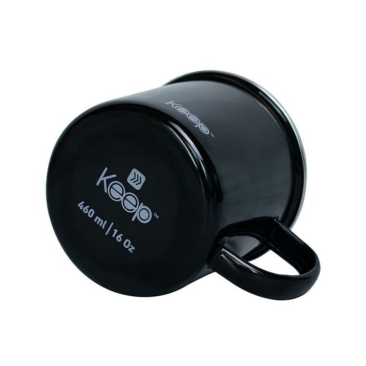 MUG METALICO 16OZ KEEP NEGRO-2