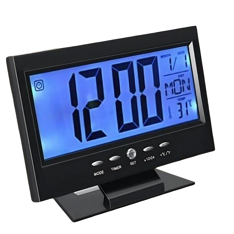 Reloj Despertador Digital Pantalla Lcd Led -2