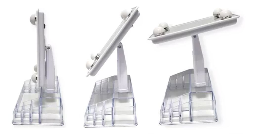 Organizador De Joyas Con Espejo Rectangular Y Luz Led-4