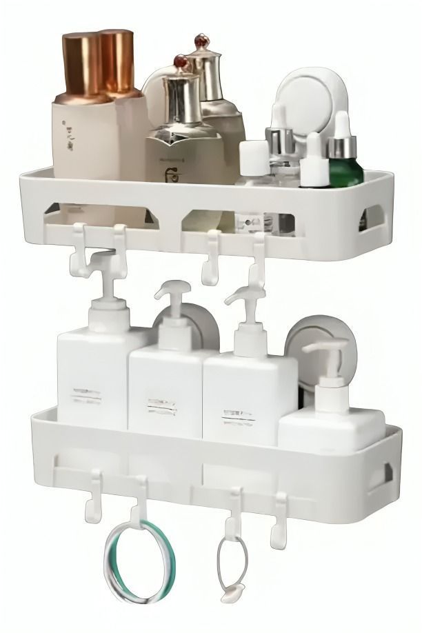Estante Organizador de Pared Blanco-0
