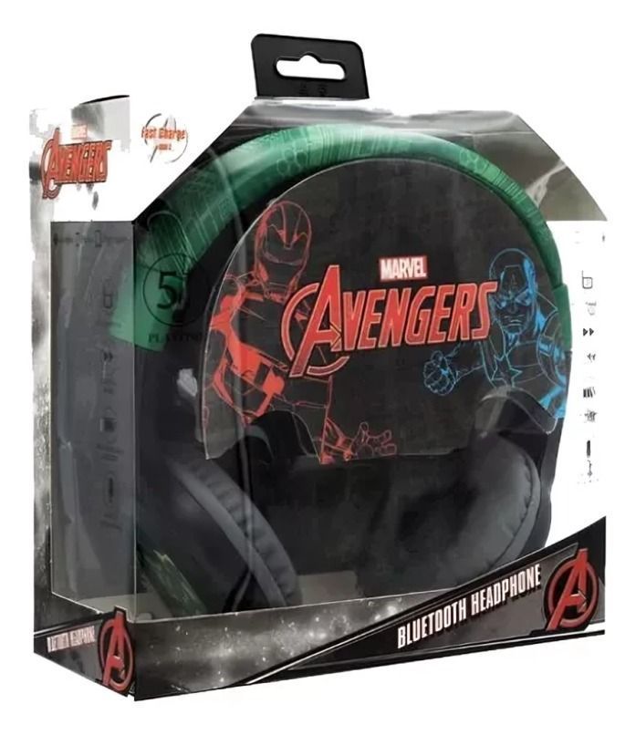 Audifono inalambrico Over-Ear Disney Hulk -1