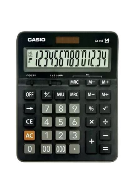 Calculadora CASIO 8 diguitos GX-14B-0