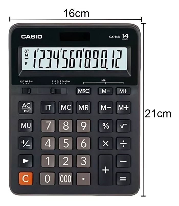 Calculadora CASIO 8 diguitos GX-14B-3