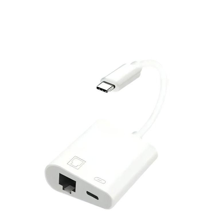 Adaptador Tipo-c A Rj45 Lan Gigabit Ethernet 10/100/1000mbps-0