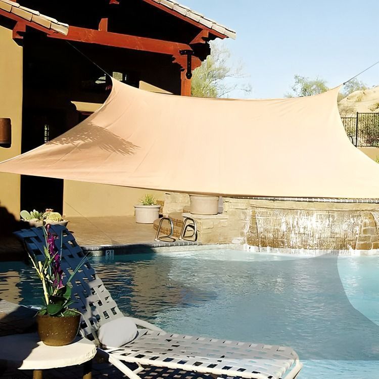 Toldo Vela Malla Sombra Cuadrado 3,05 X 3,05 Metros-2