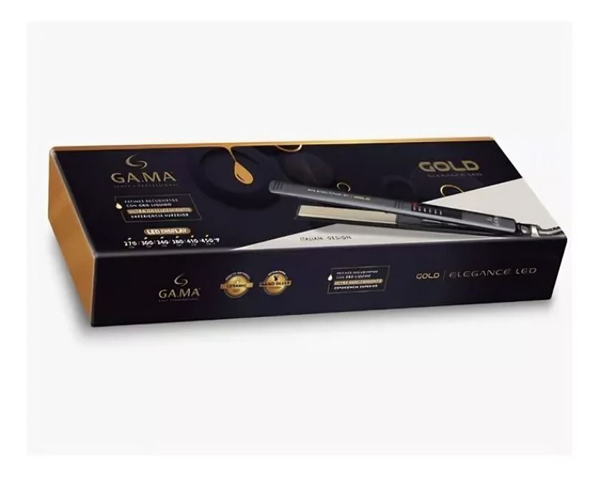Plancha Alisadora  Gama Elegance Gold  Led-2