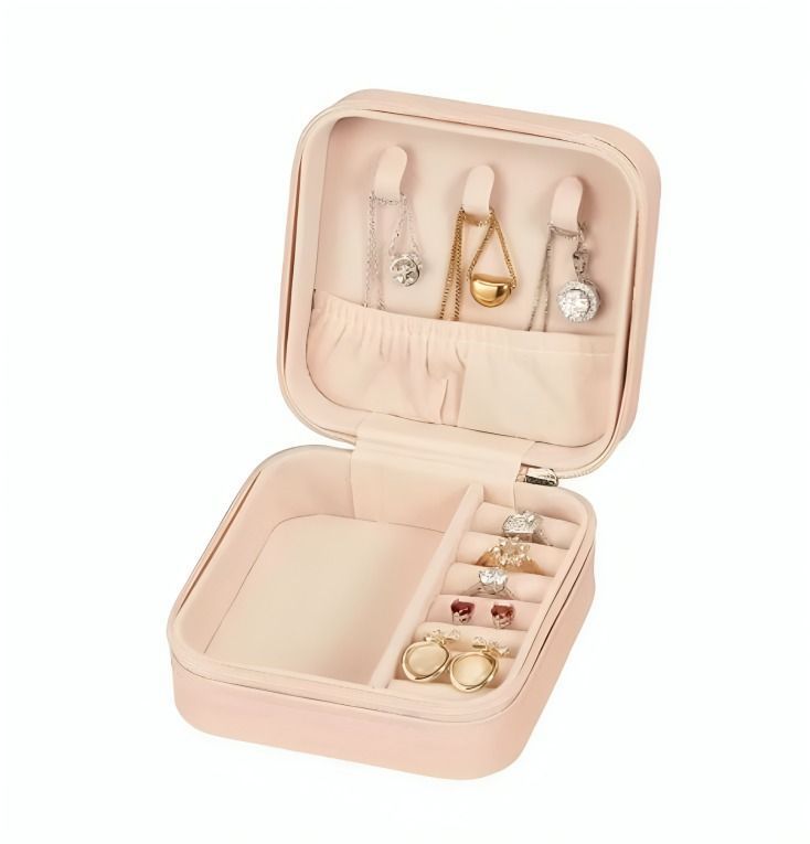 Joyero Caja De Joya Pequeño Y Portatil -0