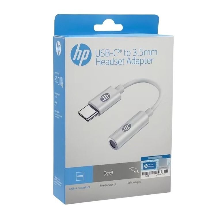 ADAPTADOR DE AUDIO DHC-TC130 USB-C A 3,5 BLANCO-0