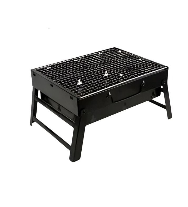 PARRILLA CUADRADA BBQ 36 X 29 X 7,5 CM-0