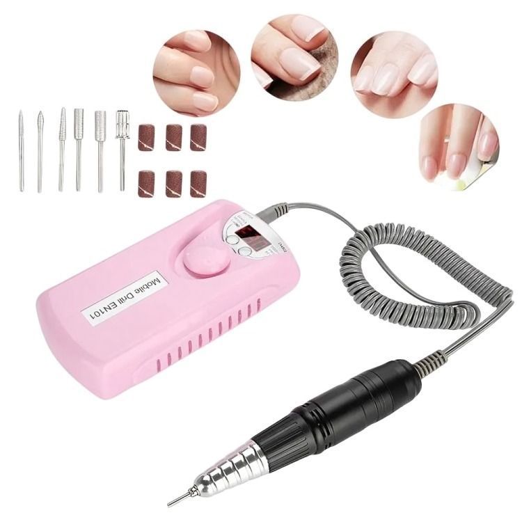 Torno Inalambrico 30000 Rpm Manicura Torno Uñas-0