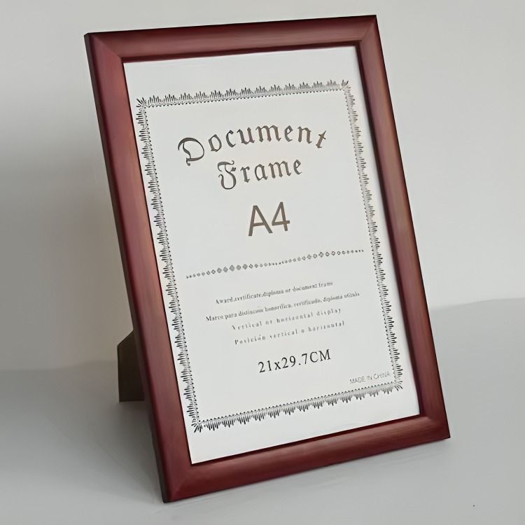 Marco Elegancia y Estilo de Graduación A 4 21x29.7 cm-1