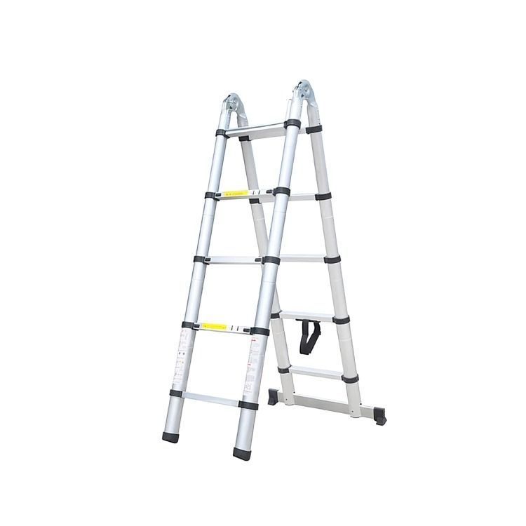Escalera Telescopica Soporta 150kg Aluminio Retráctil 3.2 M-0