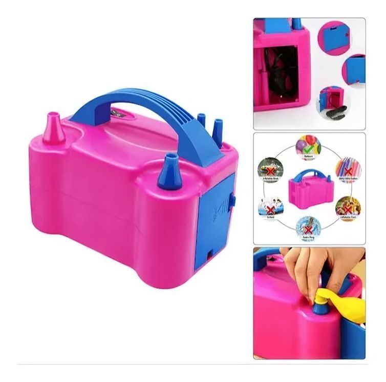 Inflador automático de globos portátil fiesta decoración-2
