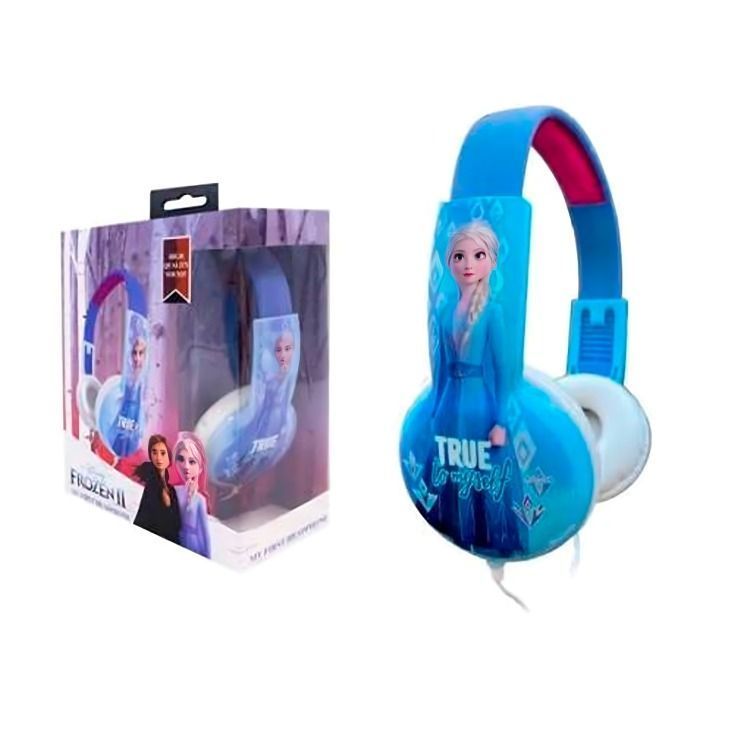 Audífono Kids Frozen 2 Elsa Alámbrico-1