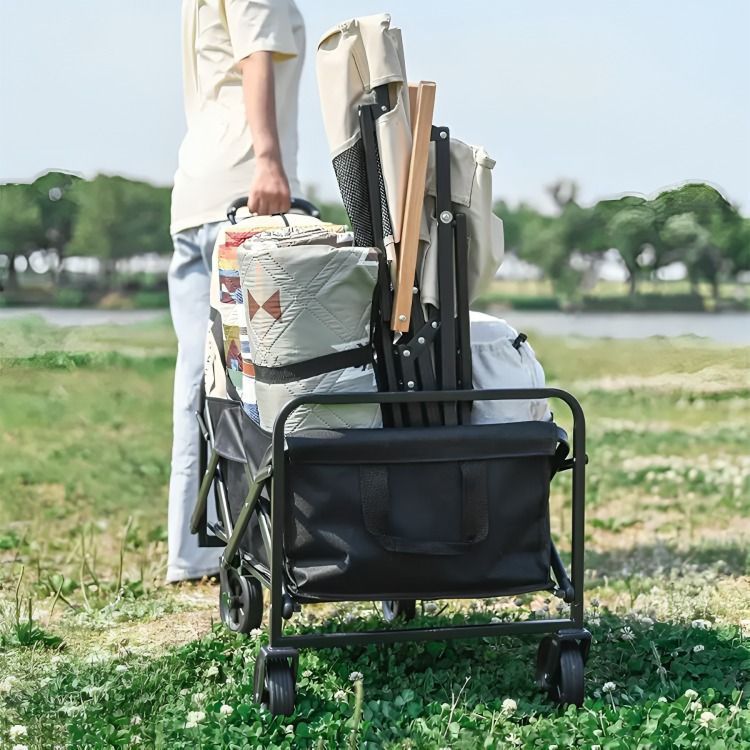 Carrito Compras Plegable Ideal Para El Camping-2