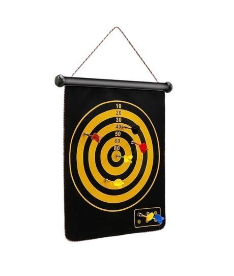 Juego Dardo Tablero Colgante Y Plegable -0
