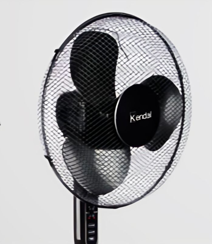 Ventilador Kendal Kfr-16p Control Remoto Pedestal Negro 16p-1