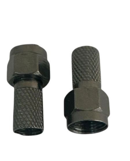 Conector Coaxial RG-6 Níquel Set 25 Caja PVC
