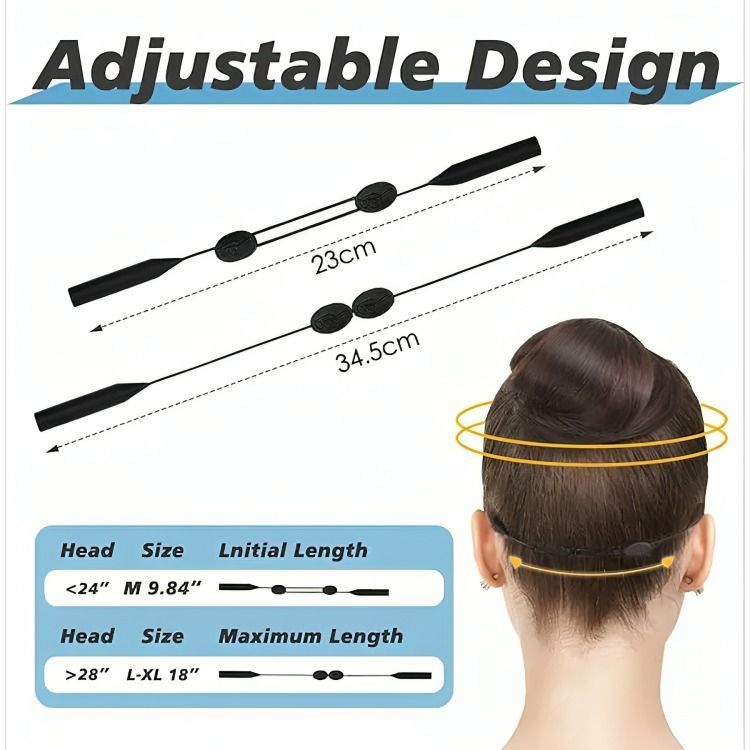 Soportes Antideslizantes Para Gafas Fijadores De Lentes-3