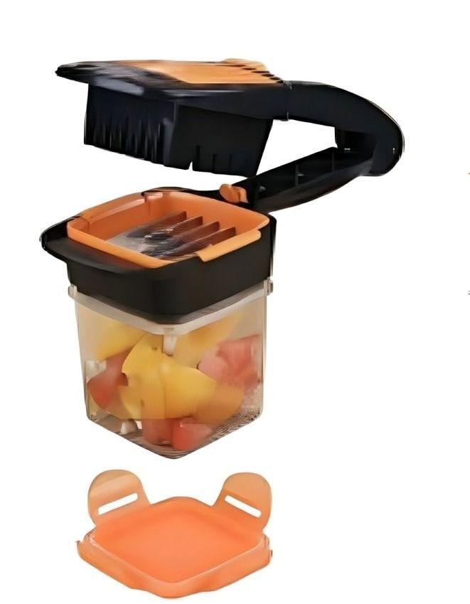 Picador Rebanador Múltiple 5 En 1 Verduras Frutas Ensaladas-0